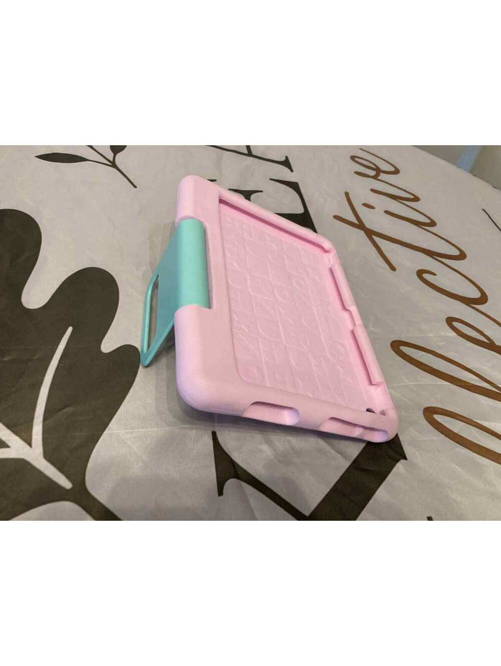 Amazon Kids Tablet Protective Case Pink and Turquoise